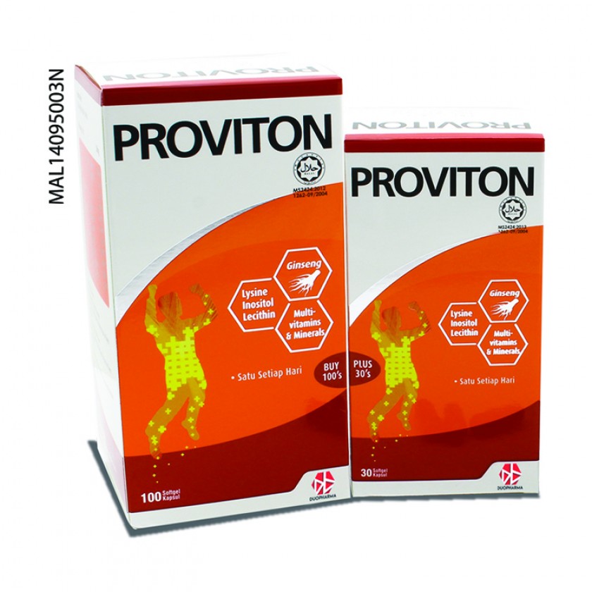 PROVITON MULTIVITAMIN 100+30'S